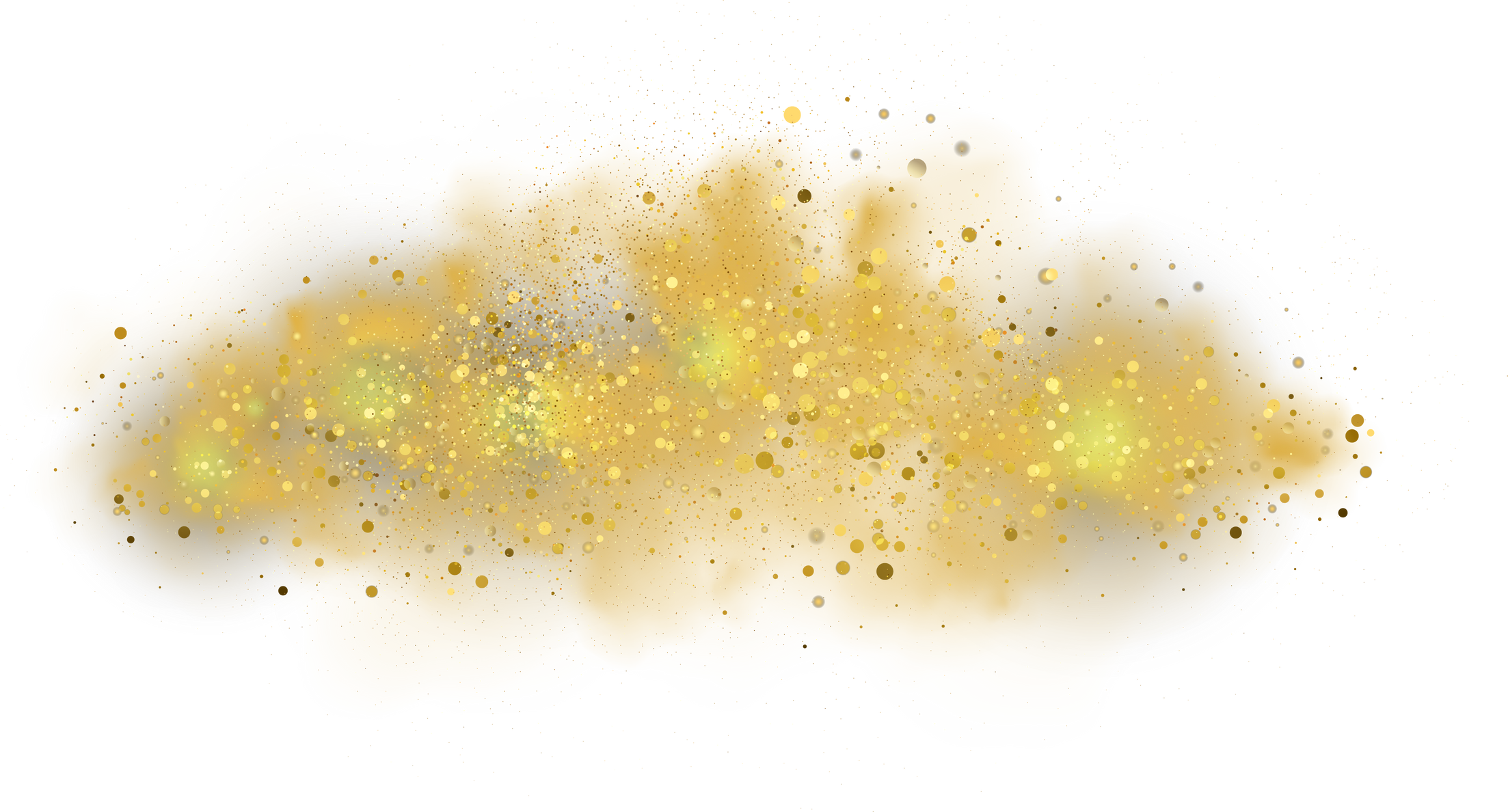 Overlay Bokeh Glitter Dust