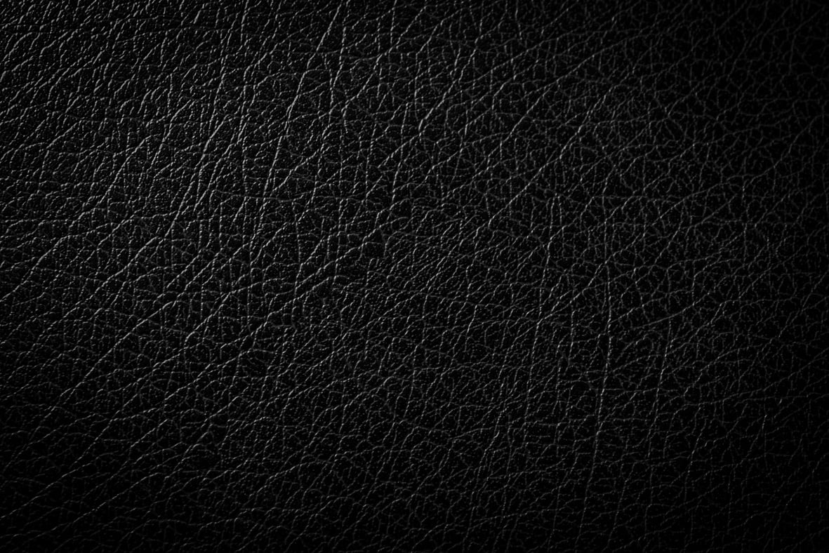 Textured Black Leather Background